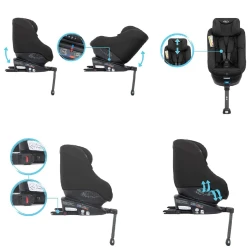 Scaun auto 0-18kg Isofix Graco Turn2Me Navy, rotativ 360 cumpăra în Chișinau. Foto 7
