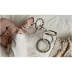 Jucărie pentru cărucior Bibs 12 Loops Sand & Dark Oak & Vanilla cumpăra în Chișinau. Foto 9