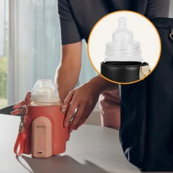 Подогреватель портативный для бутылочек Lionelo Thermup Go Evo Black Gold купить в Кишиневе. Фото 11