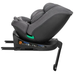 Scaun auto 40-150 cm (i-Size) Isofix KikkaBoo i-Secure Dark Grey, rotativ 360 cumpăra în Chișinau. Foto 8