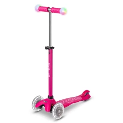 Trotinetă Micro Mini2Grow Deluxe Magic LED Pink cumpăra în Chișinau. Foto 3