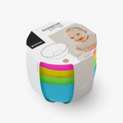 Набор мисок Kikkaboo Rainbow, 300 мл, 4 шт. купить в Кишиневе. Фото 6