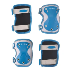 Set de protecții pentru genunchi și coate Micro Reflective Blue S cumpăra în Chișinau. Foto 1
