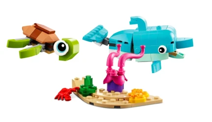 Set constructie Lego Creator Dolphin and Turtle, 137 elemente cumpăra în Chișinau. Foto 3