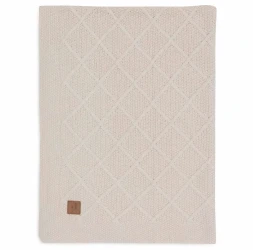 Păturică Jollein Check Knit Oatmeal, 75x100 cm cumpăra în Chișinau