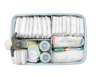 Organizator scutece Kikkaboo Sleepy Sheep Blue cumpăra în Chișinau. Foto 3