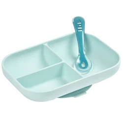 Set de masă din silicon Beaba Blue, 2 buc. cumpăra în Chișinau. Foto 4