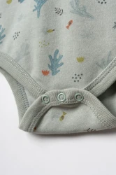Body cu mânecă lungă BabyCosy Green & Ecru, 2 buc. (12-18L) cumpăra în Chișinau. Foto 6