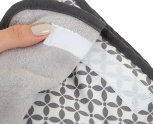 Система пеленания BabyJem с антиколиковой подушкой с вишневыми косточками Grey купить в Кишиневе. Фото 3