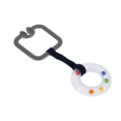 Jucarie zornaitoare BabyJem Rattle Ring Square Grey cumpăra în Chișinau. Foto 1