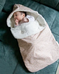 Păturică multifuncțională din bumbac BabyJem Roz, 43x80 cm cumpăra în Chișinau. Foto 2