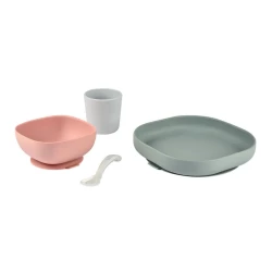 Set de masă din silicon Beaba 4 buc Eucalyptus cumpăra în Chișinau. Foto 2