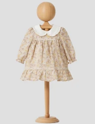 Платье с длинным рукавом Mymio Flower Mustard & Yellow (12-18М) купить в Кишиневе. Фото 1