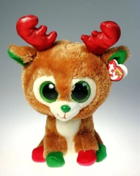 Jucărie de pluș TY Renul maro Tinseltoes Beanie Boos, 15 cm cumpăra în Chișinau. Foto 3