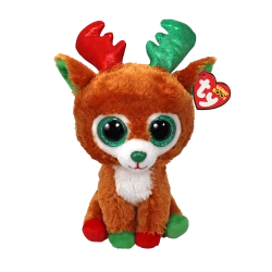 Jucărie de pluș TY Renul maro Tinseltoes Beanie Boos, 15 cm cumpăra în Chișinau. Foto 2