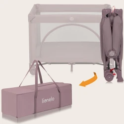 Кроватка манеж Lionelo Laura Pink Nude купить в Кишиневе. Фото 15