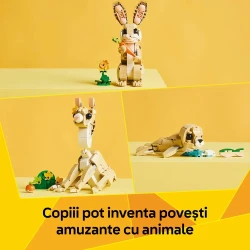 Set construcție Lego Creator Cute Bunny, 326 elemente cumpăra în Chișinau. Foto 5