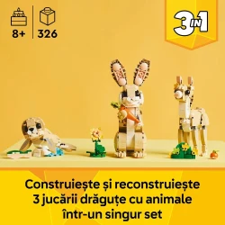 Set construcție Lego Creator Cute Bunny, 326 elemente cumpăra în Chișinau. Foto 4