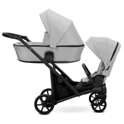 Коляска для двойни 2 в 1 Kunert Brav Duo Baby Blue Eco купить в Кишиневе. Фото 7