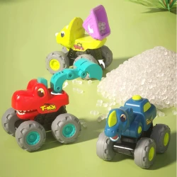 Set de mășinuțe Hola Toys Dinosaur Vehicle, 3 buc. cumpăra în Chișinau. Foto 6