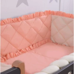 Lenjerie de patut Veres Macaroon Peach (6 piese), 120x60 cm cumpăra în Chișinau. Foto 3