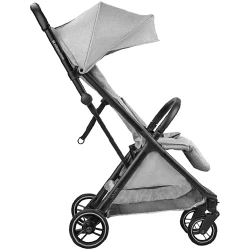 Прогулочная коляска KikkaBoo Lauren Light Grey купить в Кишиневе. Фото 4