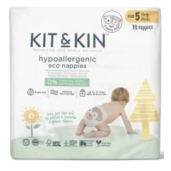 Подгузники Kit&Kin Hipoalergenice Eco XXL BOX №5 (11+ кг), 112 шт. купить в Кишиневе. Фото 5