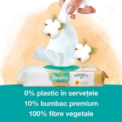 Șervețele umede Pampers Harmonie Protect & Care, 4x44 buc. cumpăra în Chișinau. Foto 2