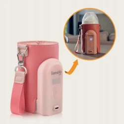 Incalzitor portabil pentru biberoane Lionelo Thermup Go Evo Coral Pink cumpăra în Chișinau. Foto 8