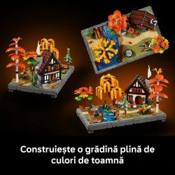 Set construcție Lego Icons Autumn Cottage Garden, 1102 elemente cumpăra în Chișinau. Foto 5