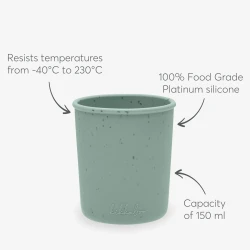 Кружка Kikkaboo Platinum Silicone Sage (6 мес.+), 150 мл купить в Кишиневе. Фото 3