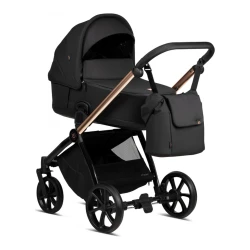 Коляска 2 в 1 Tutis Mio Plus Black Edition Rose Gold купить в Кишиневе. Фото 1
