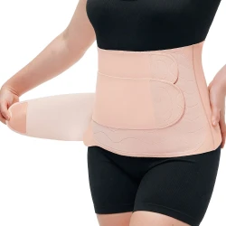 Послеродовой пояс-бандаж Momcozy Ergowrap 3D Oyster Pink, Размер XL (109-117 см) купить в Кишиневе. Фото 6