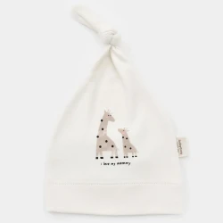 Căciulă BabyCosy Giraffe Ecru & Mink, 2 buc. cumpăra în Chișinau. Foto 5