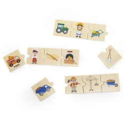 Puzzle Viga Profesii și unelte, 24 elemente cumpăra în Chișinau. Foto 4