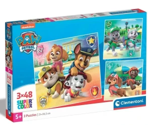 Пазл Clementoni Paw Patrol 2, 3x48 элементов купить в Кишиневе. Фото 1