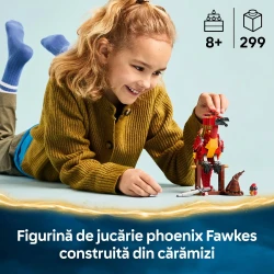 Set construcție Lego Harry Potter Fawkes: Dumbledore's Phoenix, 299 elemente cumpăra în Chișinau. Foto 4