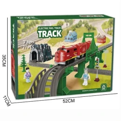 Железная дорога с поездом Essa Toys Electric Rail Train Red купить в Кишиневе. Фото 2