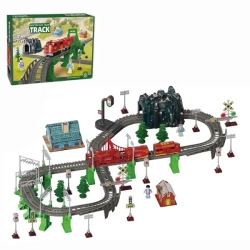 Железная дорога с поездом Essa Toys Electric Rail Train Red купить в Кишиневе. Фото 3