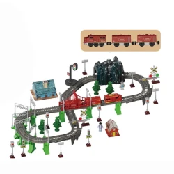 Железная дорога с поездом Essa Toys Electric Rail Train Red купить в Кишиневе. Фото 1