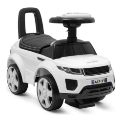 Tolocar Baby Mix Prime SUV cu scaun din piele ecologică, alb cumpăra în Chișinau. Foto 1