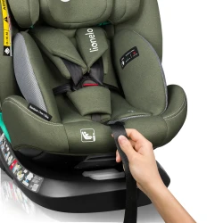 Детское автокресло 0-36 кг (I-Size) ISOFIX Lionelo Bastiaan One Green Olive, поворотное 360 купить в Кишиневе. Фото 10
