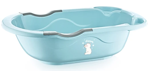 Ванночка детская со сливом BabyJem Бирюзовый, 80 см купить в Кишиневе