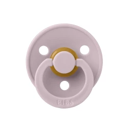 Suzeta rotunda din latex Bibs Colour Dusty Lilac, 0-6 luni cumpăra în Chișinau. Foto 1
