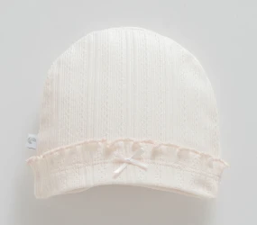 Шапочка Caramell Beauty Girl Pink & Ivory (3-6М) купить в Кишиневе. Фото 1