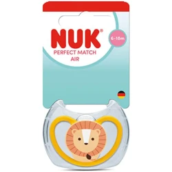 Пустышка ортодонтическая силиконовая NUK Perfect Match Air в асс., 6-18 мес купить в Кишиневе. Фото 6