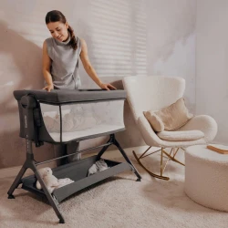 Кроватка Co-sleeper 3 в 1 Lionelo Leonie Plus Beige Sand купить в Кишиневе. Фото 7