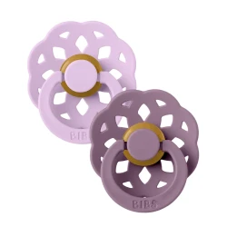 Suzetă rotundă din latex Bibs Boheme Violet Sky & Mauve (6-18 luni), 2 buc. cumpăra în Chișinau. Foto 1