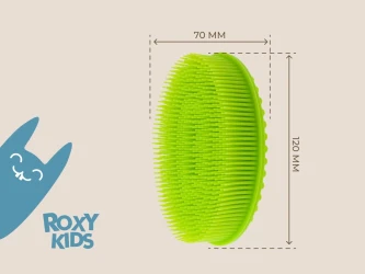 Burete de baie pentru copii Roxy Kids Silicone Oval Green cumpăra în Chișinau. Foto 8