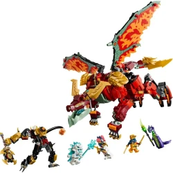 Set construcție Lego Ninjago Wyldfyre's Transforming Dragon Mech, 821 elemente cumpăra în Chișinau. Foto 2